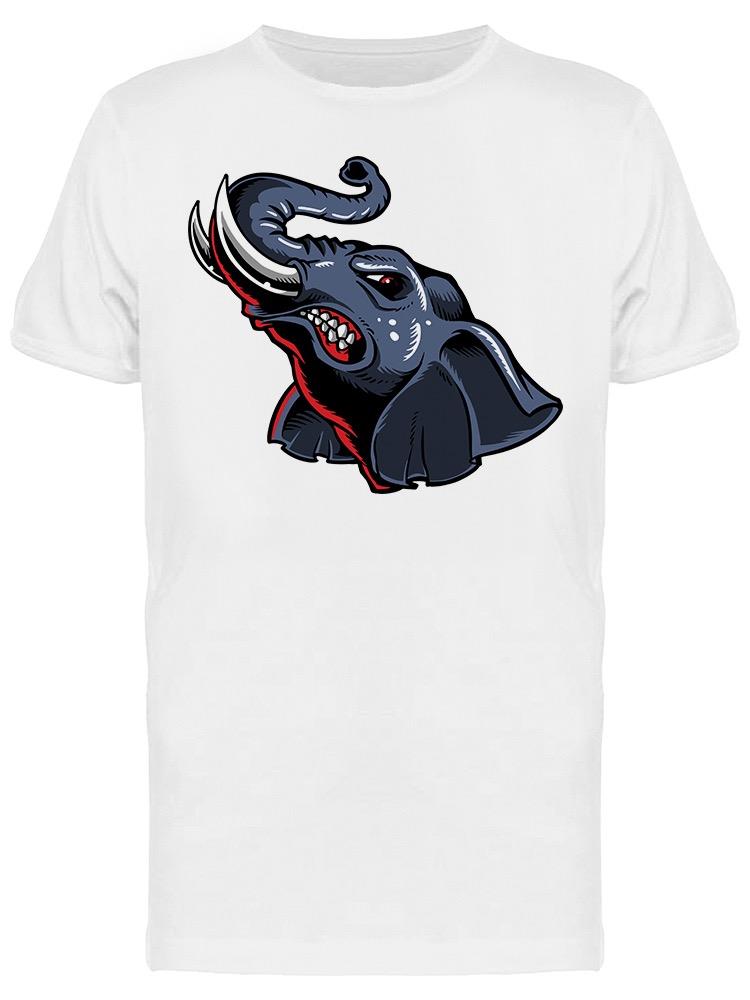 Angry, Rude Elephant Tee Men's -Image by Shutterstock