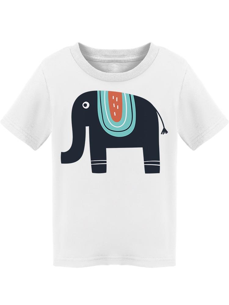 Kid Like Drawn Cute Elephant Tee Toddler's -Image by Shutterstock
