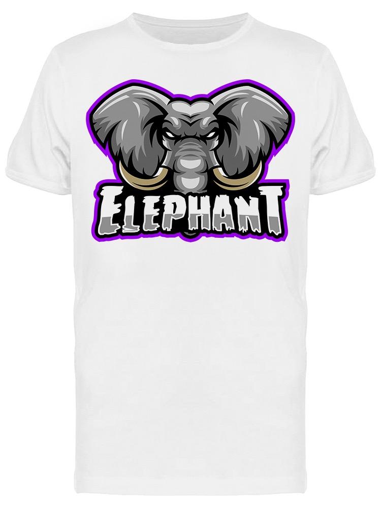 Rude/angry Elephant Tee Men's -Image by Shutterstock