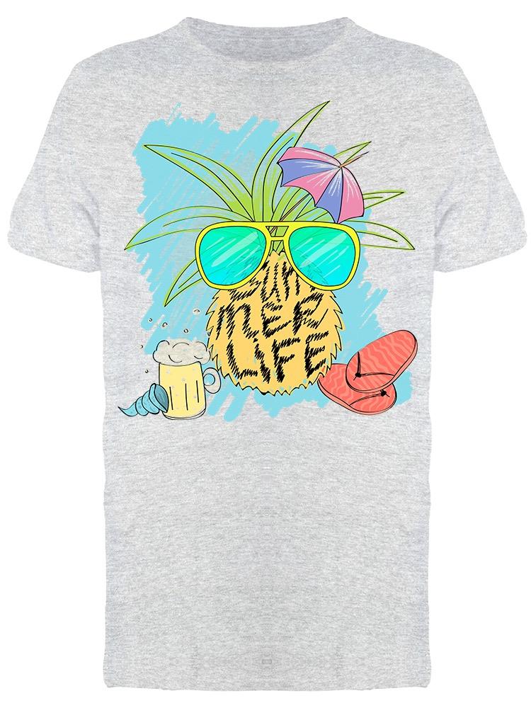 Summer Life Pineapple Beach Tee Men's -Image by Shutterstock