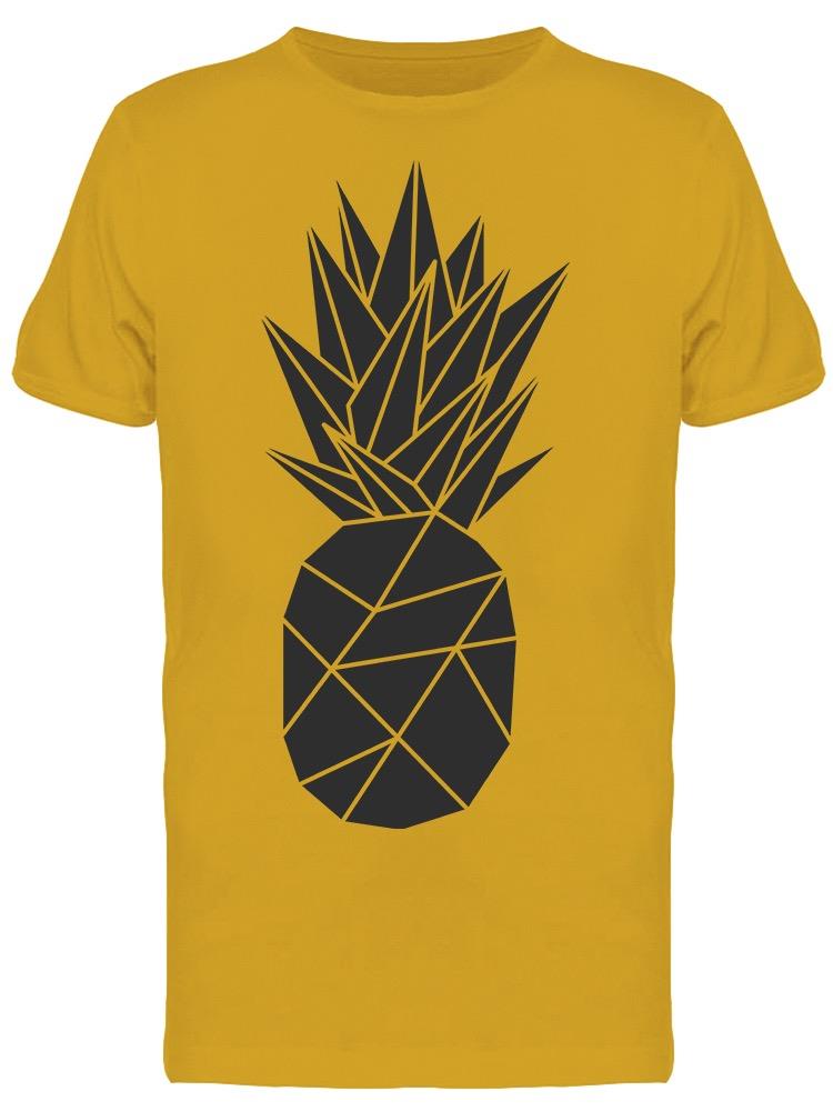 Pineapple Linear Art Polygons Tee Men's -Image by Shutterstock