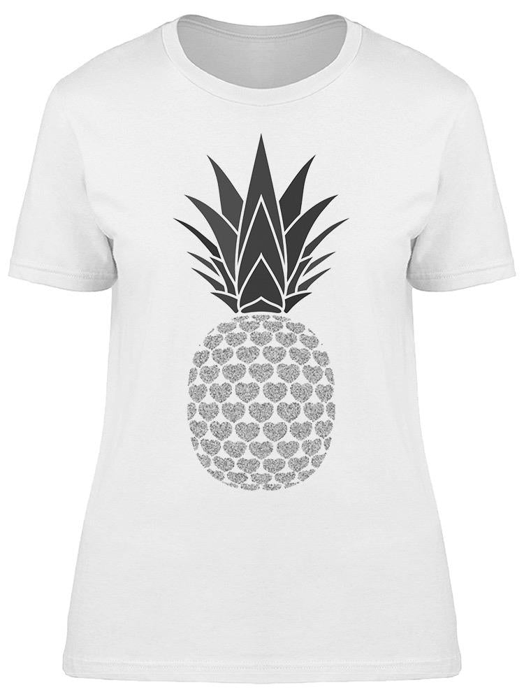 Pineapple With Hearts Tee Women's -Image by Shutterstock