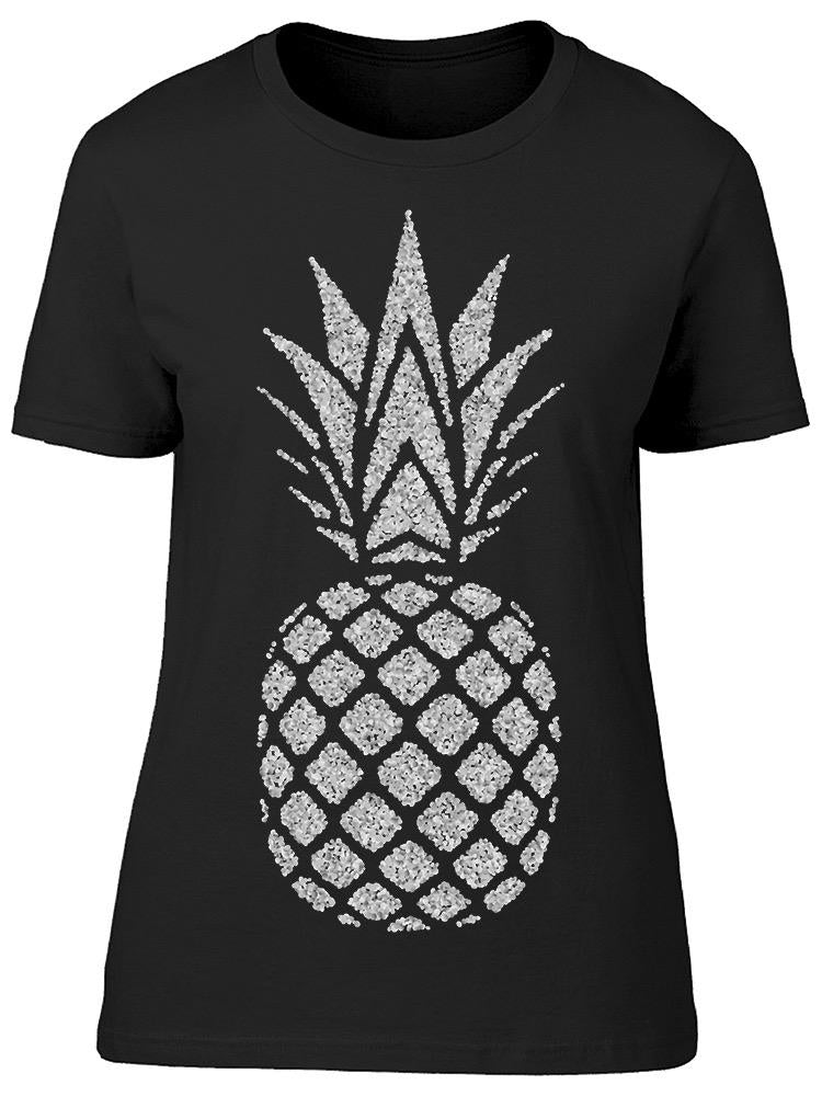 Pineapple Exotic Fruit Art Tee Women's -Image by Shutterstock