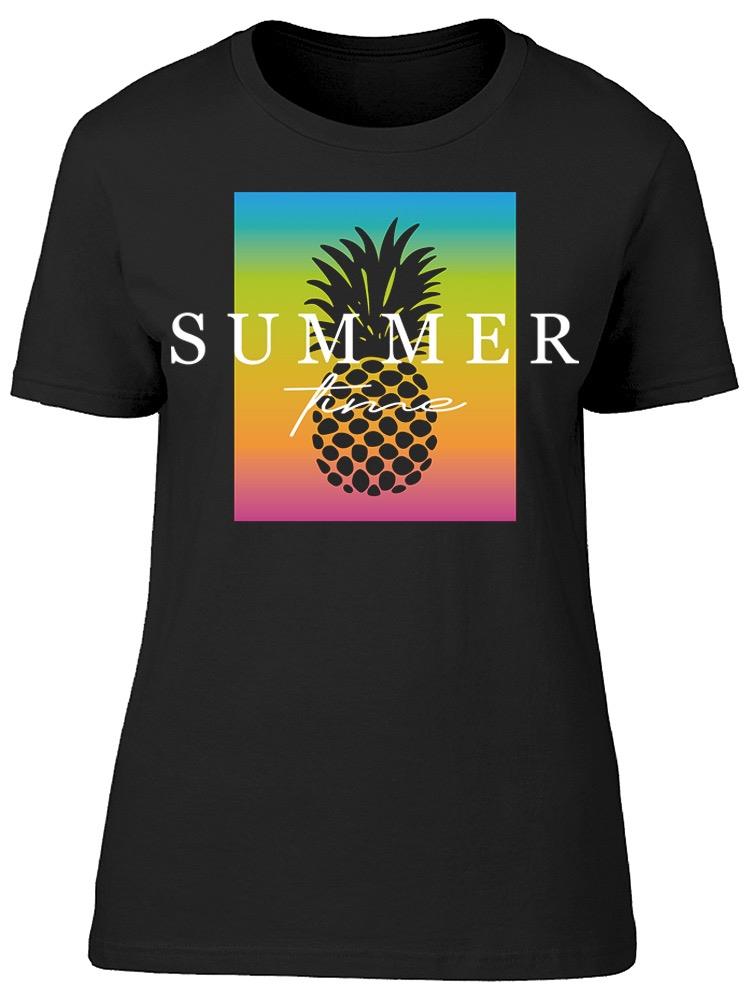Vintage Summer Time Pineapple Tee Women's -Image by Shutterstock