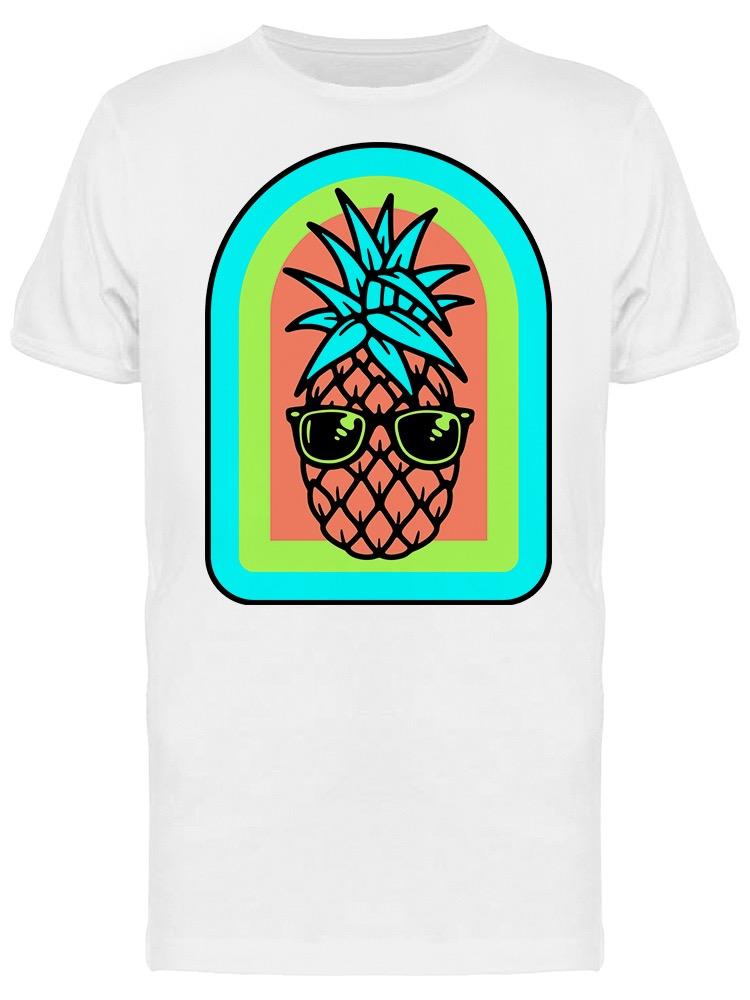 Super Colorful Pineapple Cool Tee Men's -Image by Shutterstock