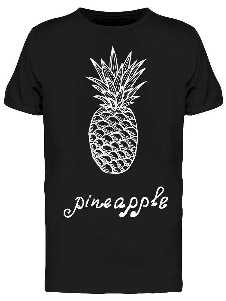 "pineapple" White Pineapple Tee Men's -Image by Shutterstock