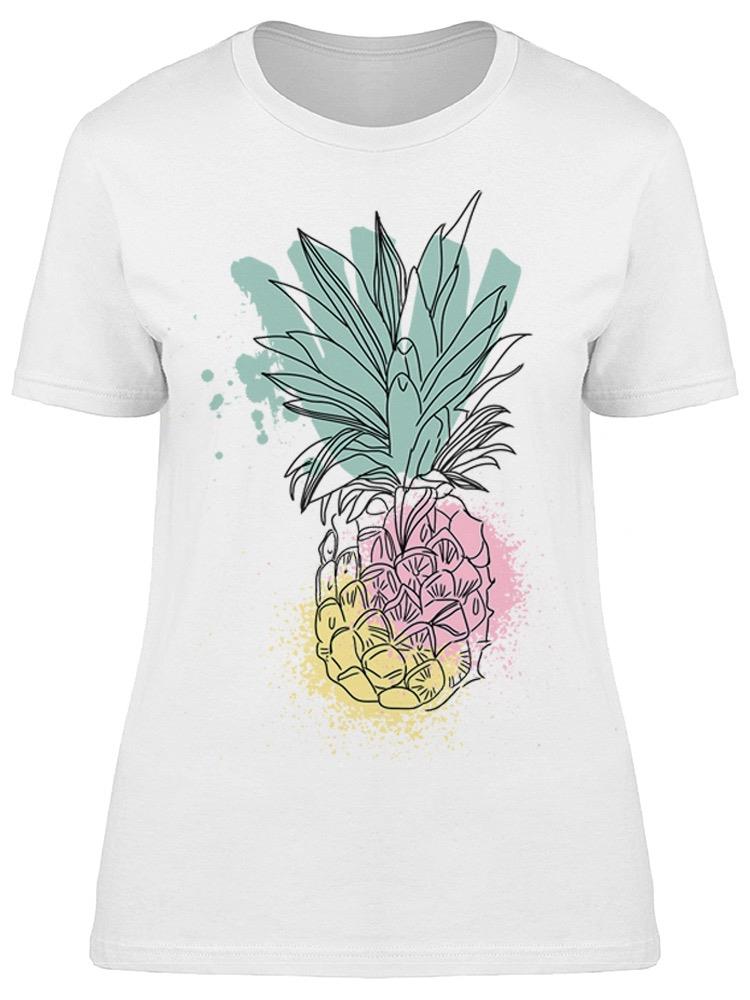 Drawing Pineapple Tee Women's -Image by Shutterstock