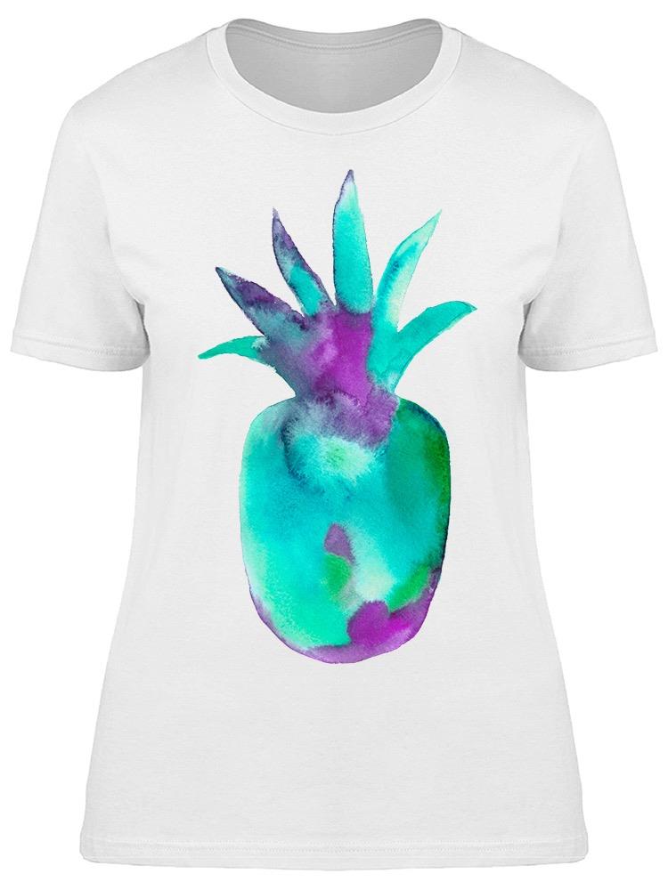 Pineapple Painting Graphic Tee Women's -Image by Shutterstock