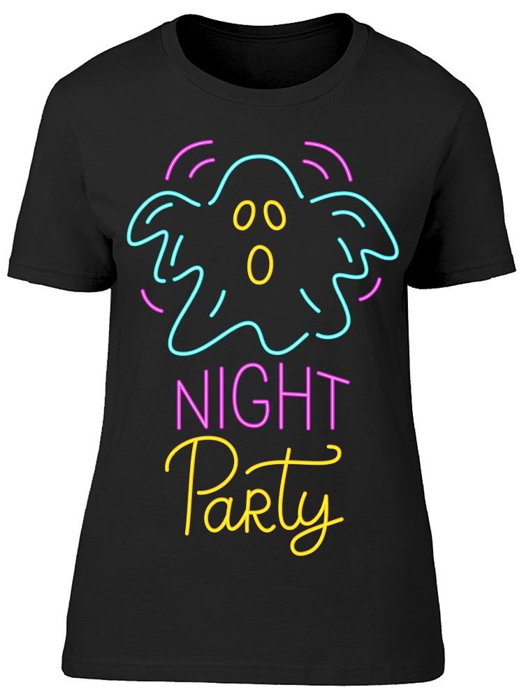 Ghost Night Party Tee Women's -Image by Shutterstock