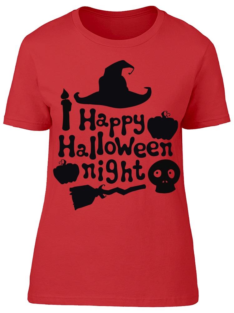 Happy Halloween Night Tee Women's -Image by Shutterstock