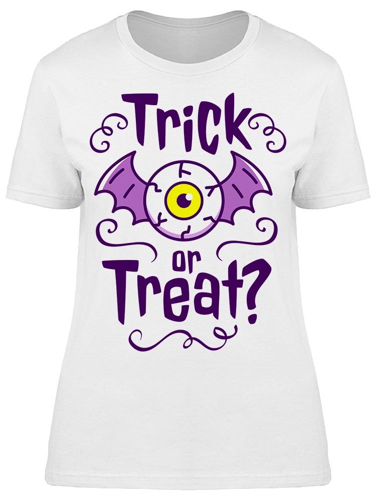 Trick Or Treat Eye Tee Women's -Image by Shutterstock