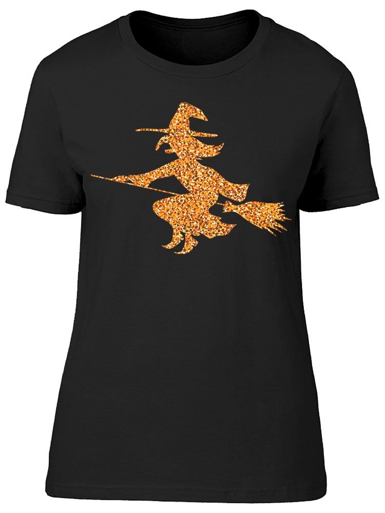 Silhouette Witch Graphic Tee Women's -Image by Shutterstock