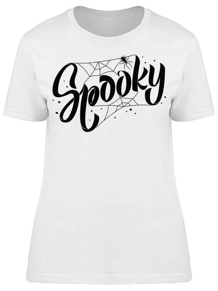 Spooky Spiderweb Tee Women's -Image by Shutterstock