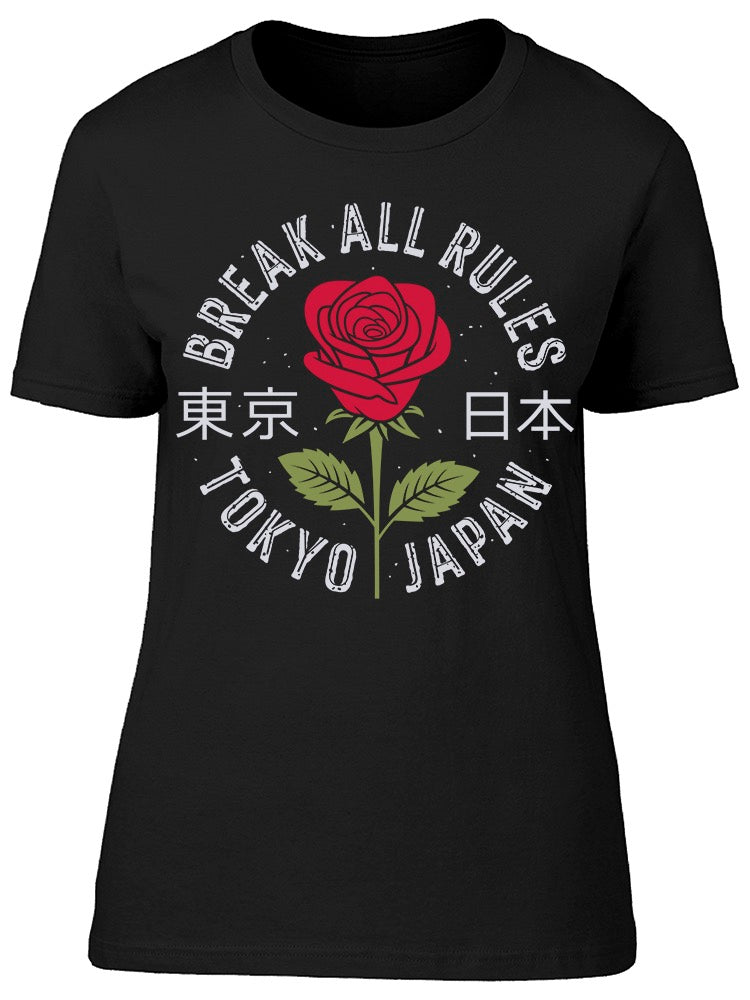 Break All Rules Tokyo Tee Women's -Image by Shutterstock