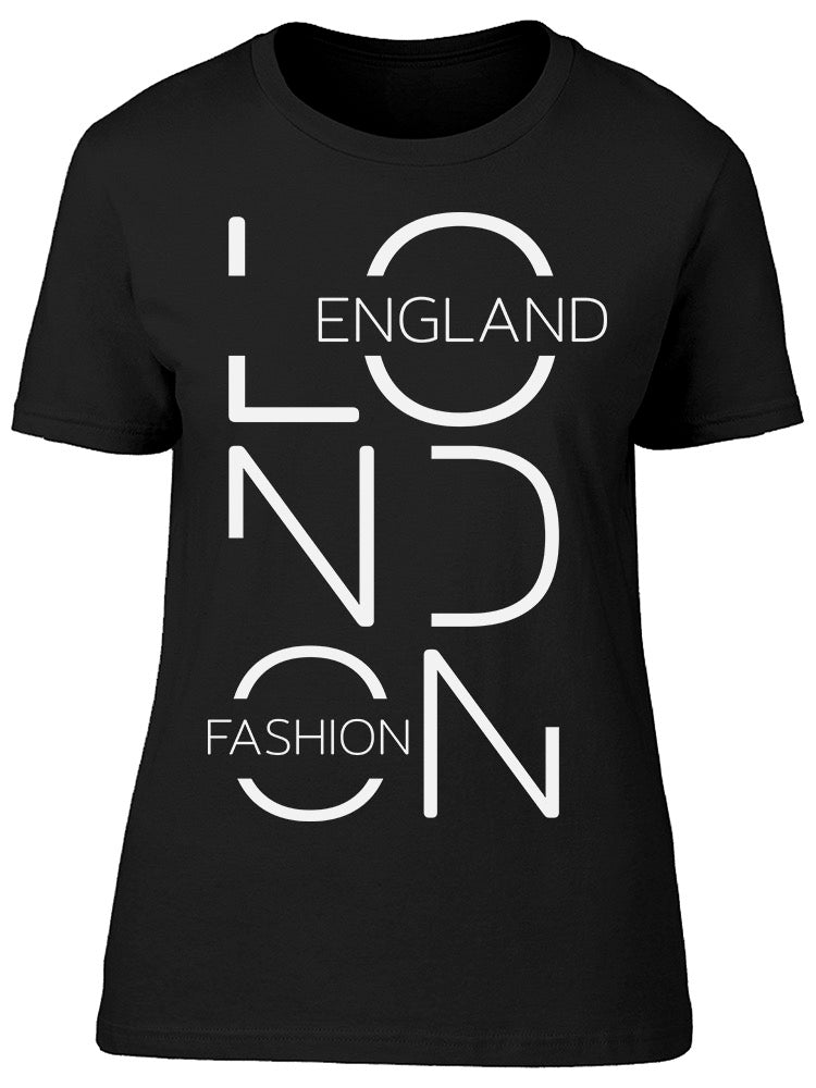 London England Fashion Tee Women's -Image by Shutterstock