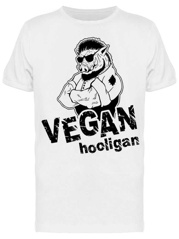 Vegan Hooligan Boar Tee Men's -Image by Shutterstock