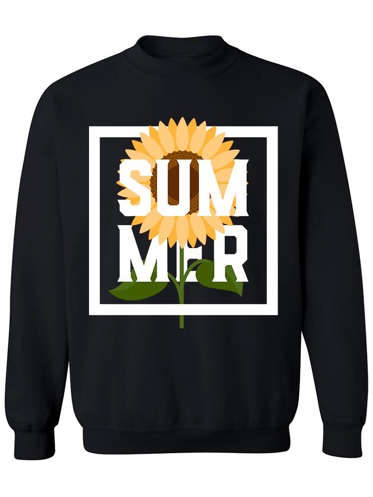 The Summer Sunflower Sweatshirt Women's -Image by Shutterstock