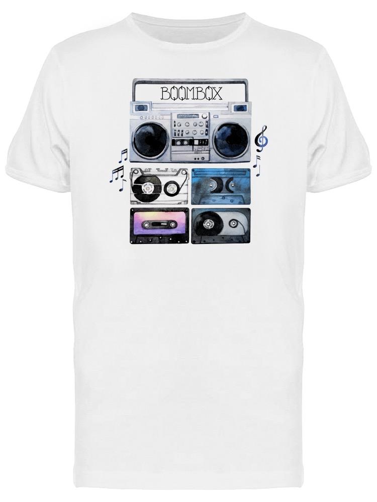Boombox Graphic Tee Men's -Image by Shutterstock