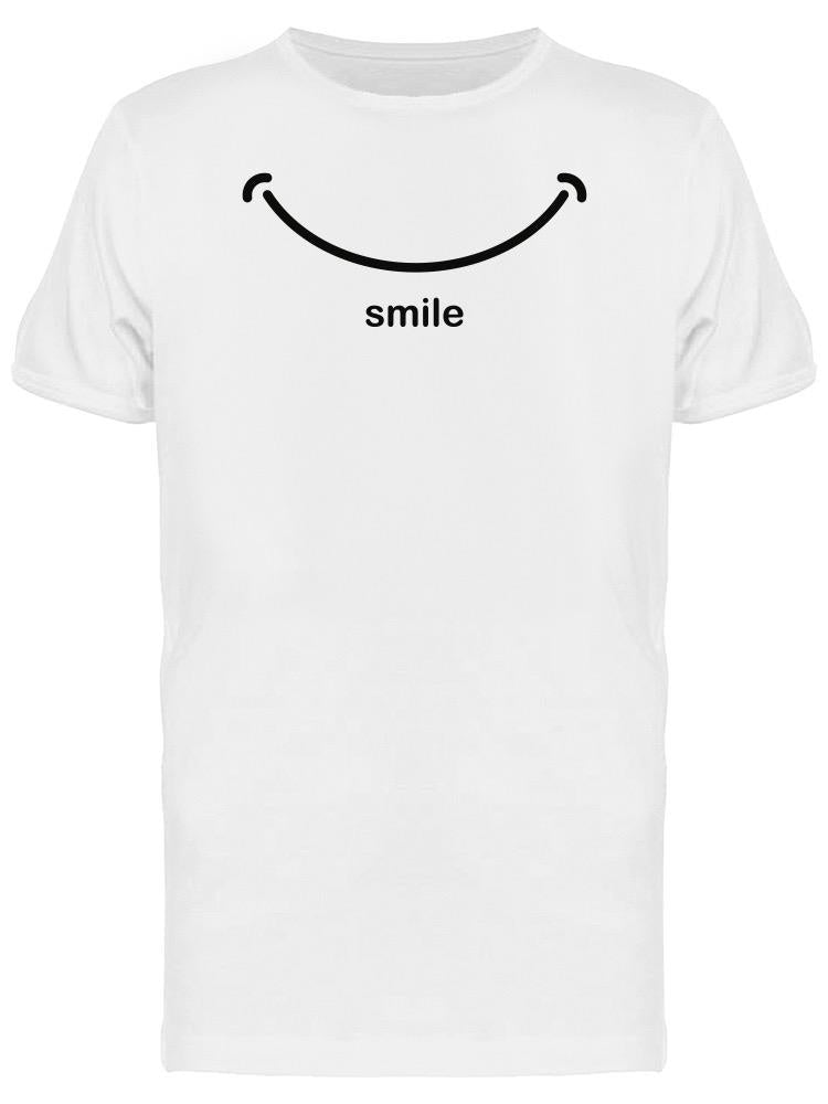 Smile Icon Tee Men's -Image by Shutterstock