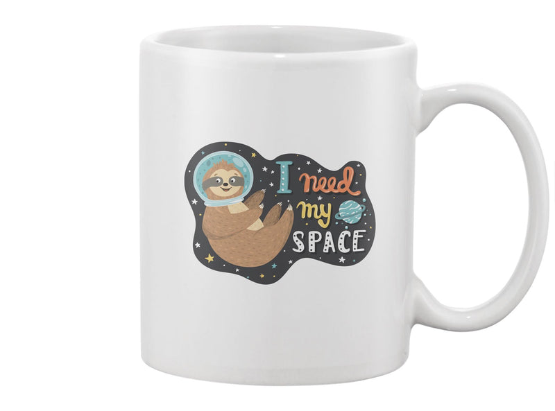 Cute Baby Sloth Astronaut   Mug -Image by Shutterstock