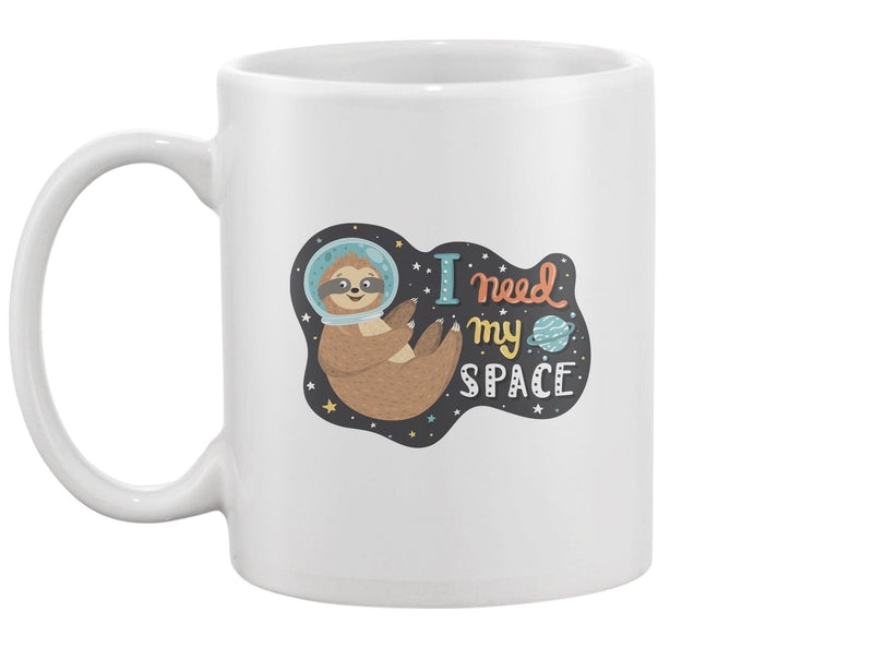 Cute Baby Sloth Astronaut   Mug -Image by Shutterstock