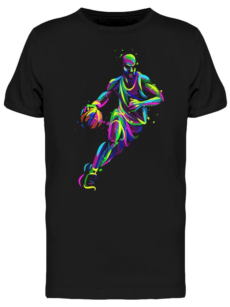 Multicolor Player Basketball Tee Men's -Image by Shutterstock