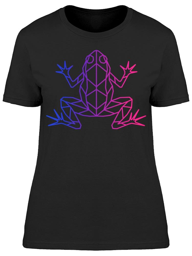 Abstract Polygonal Frog Tee Women's -Image by Shutterstock