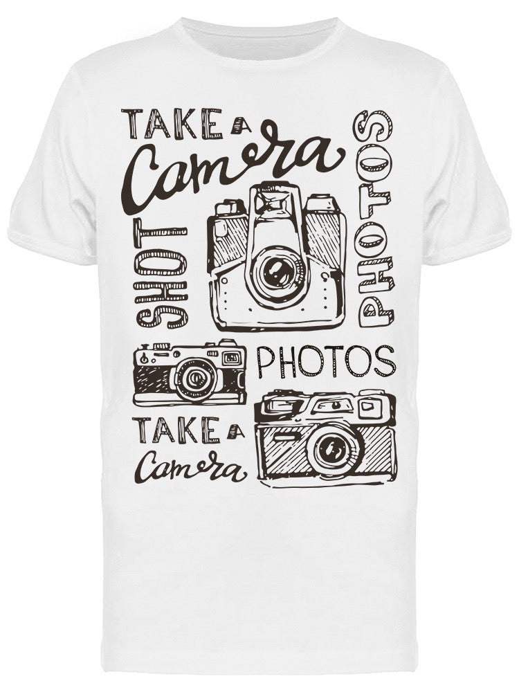 Take A Camera Tee Men's -Image by Shutterstock