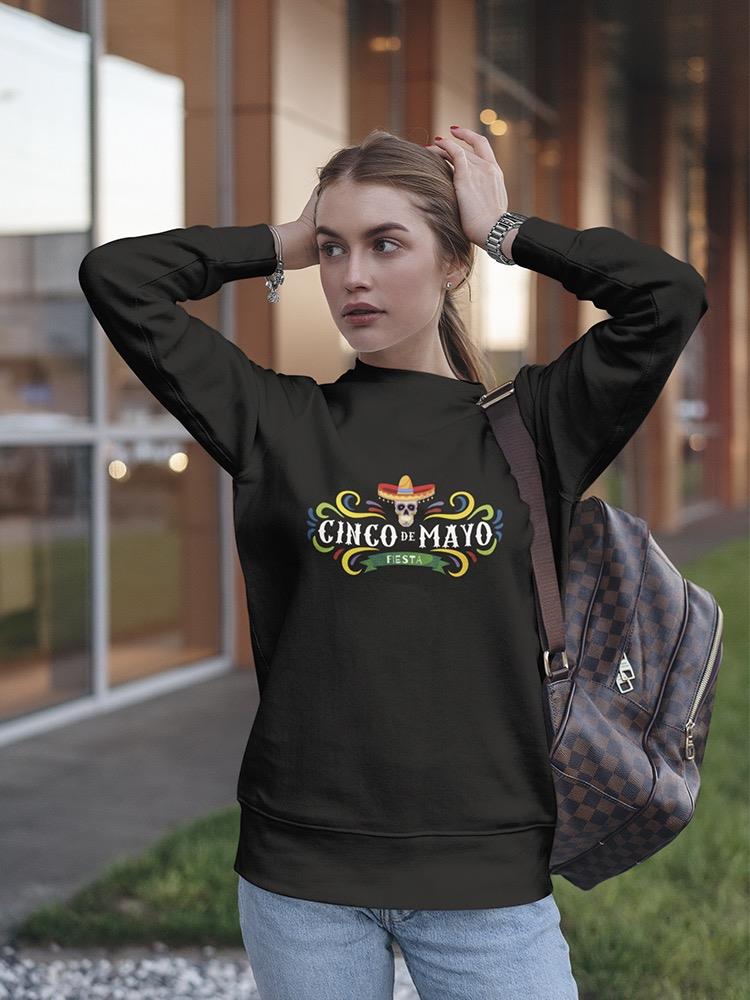 Skull Sombrero Sweatshirt Women's -Image by Shutterstock