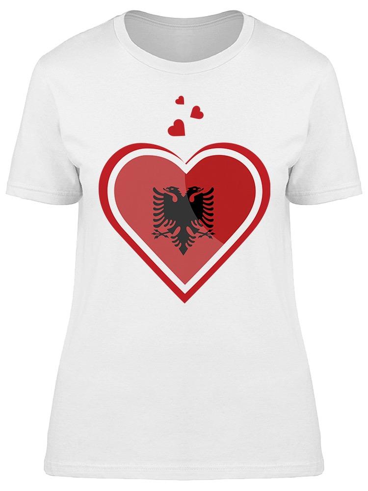 Albania Country Love Tee Women's -Image by Shutterstock