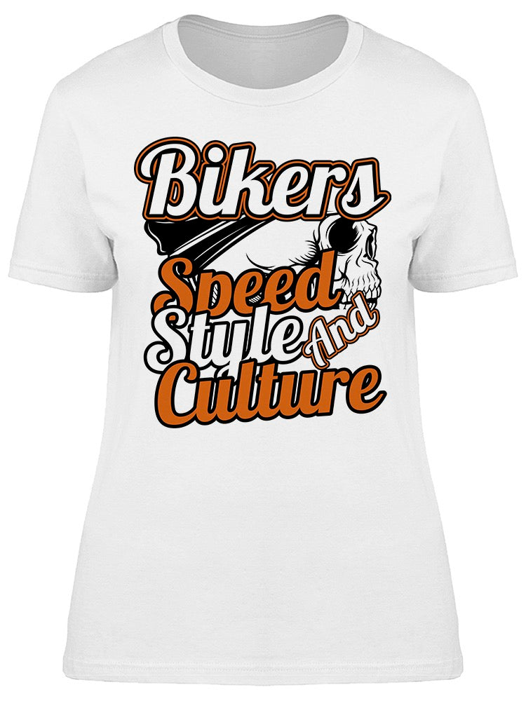 Bikers Speed Style Tee Women's -Image by Shutterstock