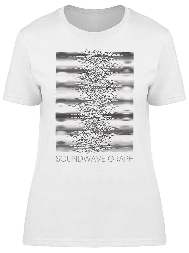 Soundwave Graph Tee Women's -Image by Shutterstock