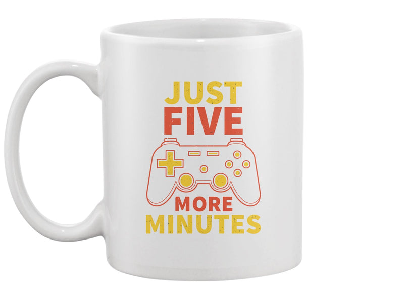 Just Five More Minutes Design Mug -Image by Shutterstock