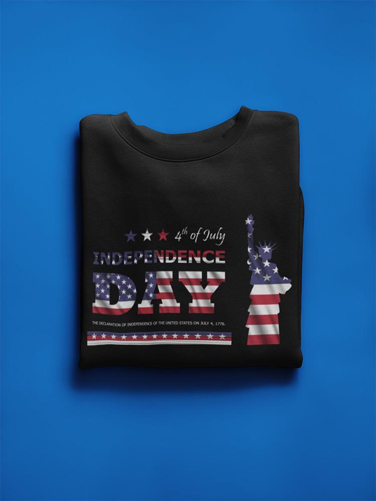 4Th Of July America Freedom Sweatshirt Men's -Image by Shutterstock