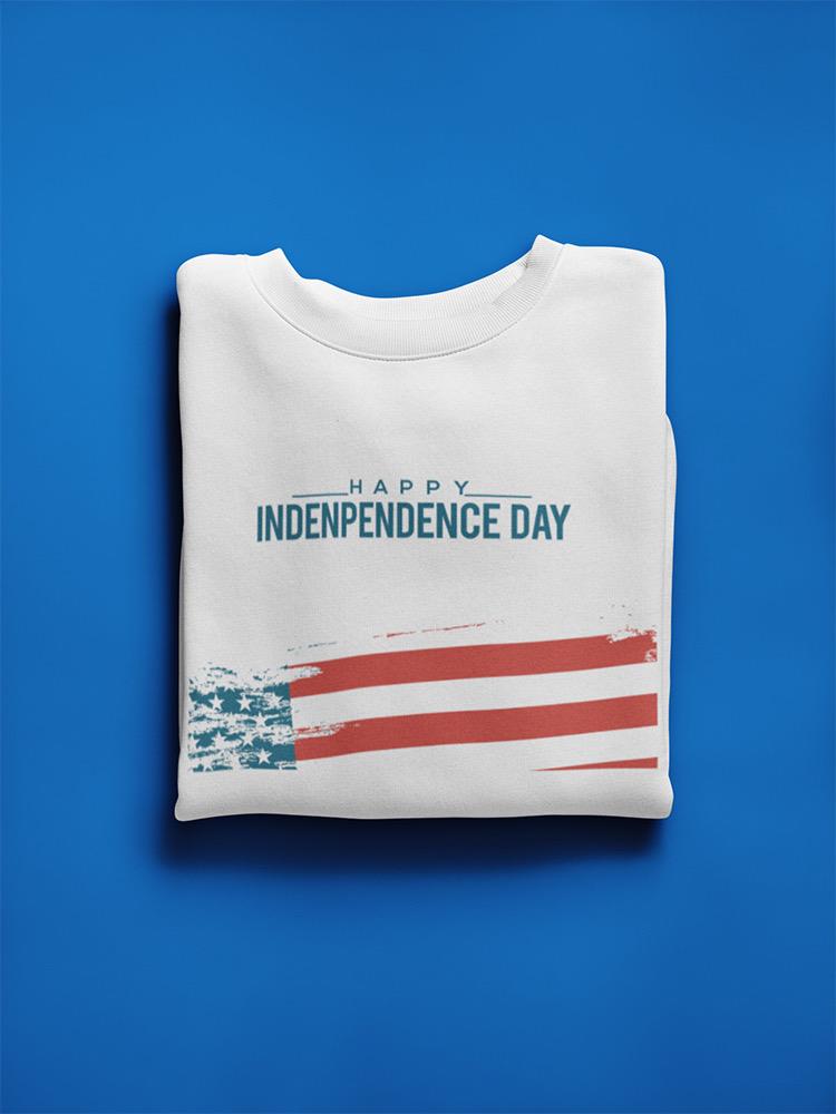 4Th Of July Usa Freedom Design Sweatshirt Men's -Image by Shutterstock