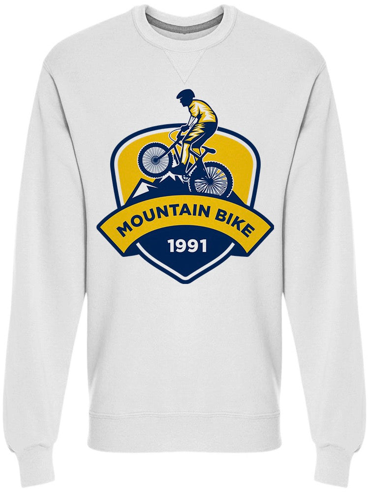 1991 Mountain Bike Sweatshirt Men's -Image by Shutterstock