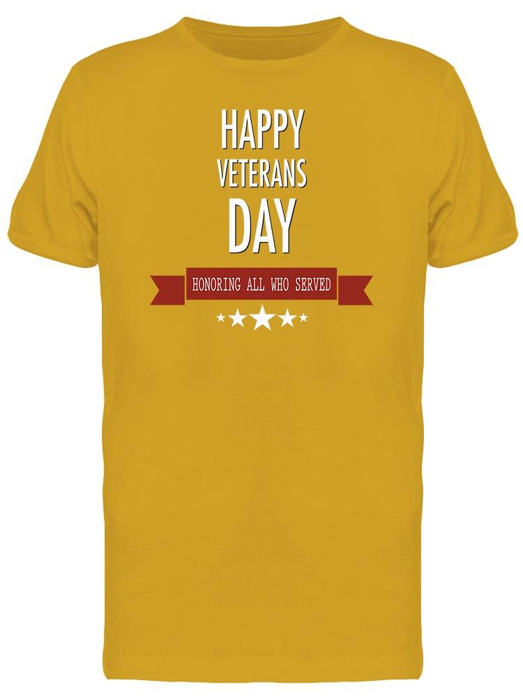 It's Veterans Day Tee Men's -Image by Shutterstock