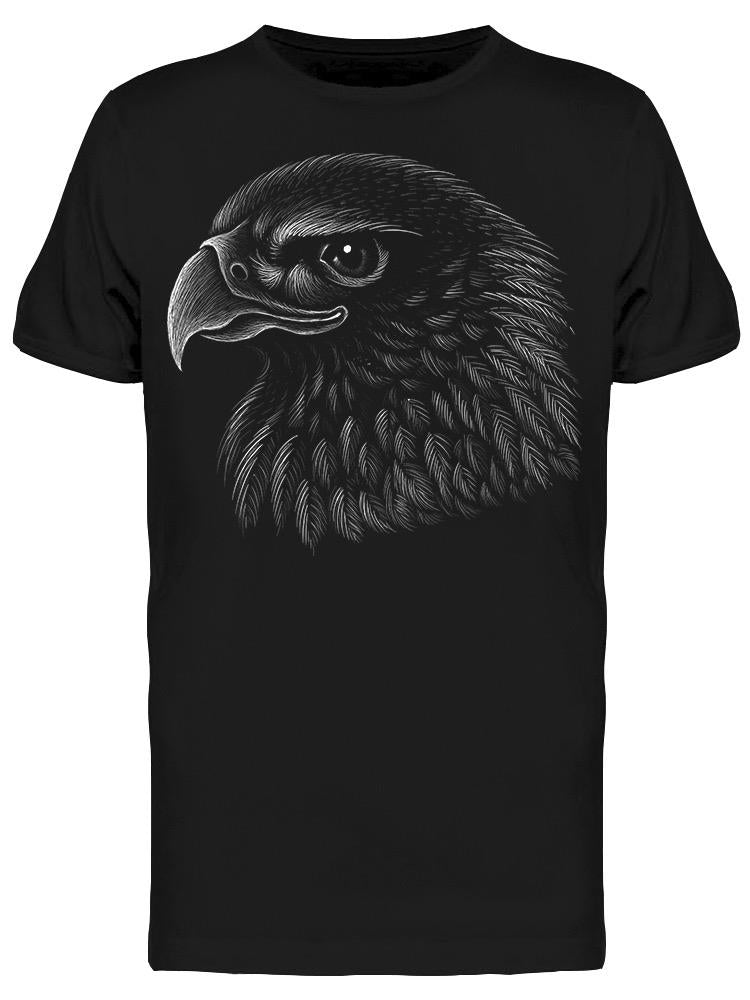 Cool Eagle Head Detailed  Tee Men's -Image by Shutterstock