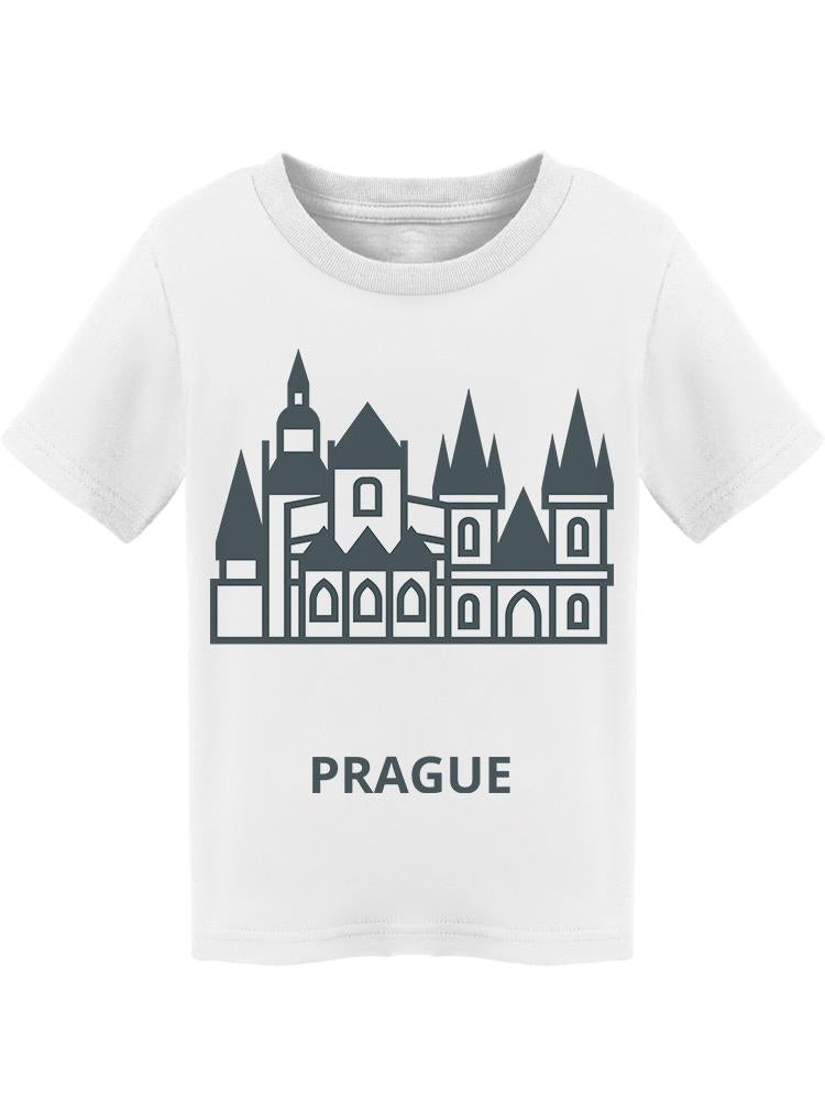 Prague, Line Icon Tee Toddler's -Image by Shutterstock