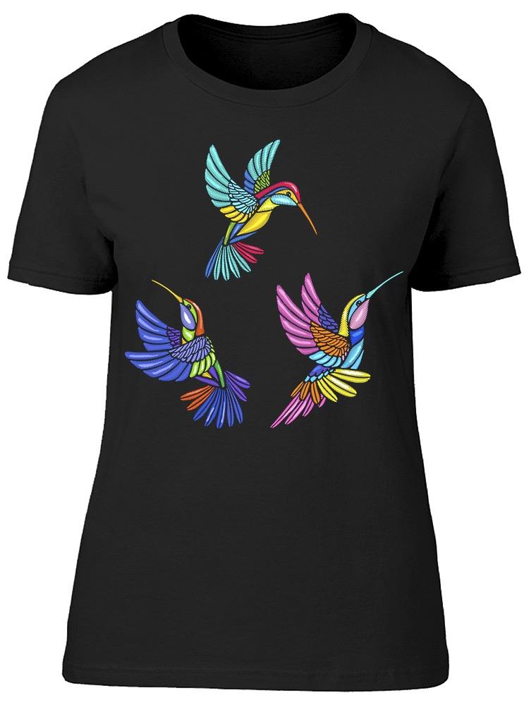 Hummingbird Palm Tree Tee Women's -Image by Shutterstock