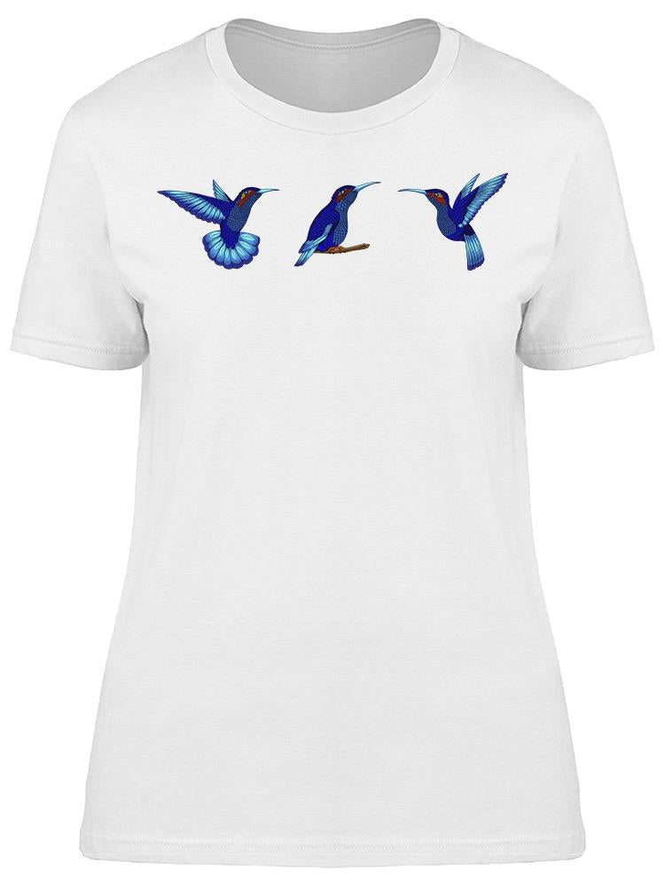 Pretty Small Hummingbirds Tee Women's -Image by Shutterstock