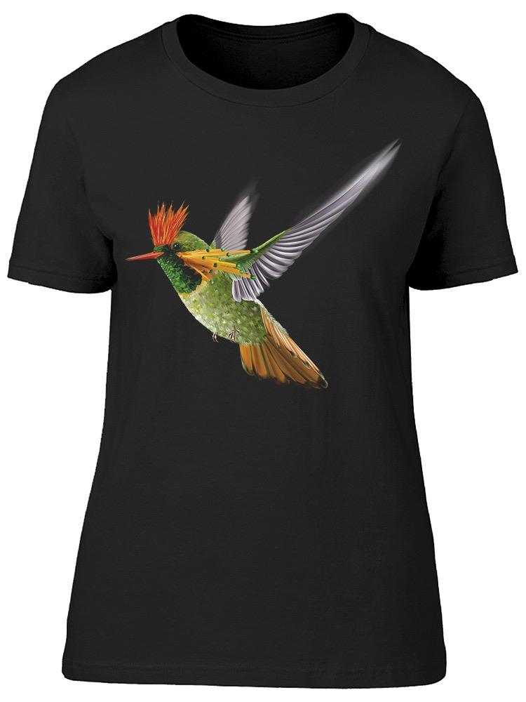 Hummingbird Lophornis Ornatus Tee Women's -Image by Shutterstock