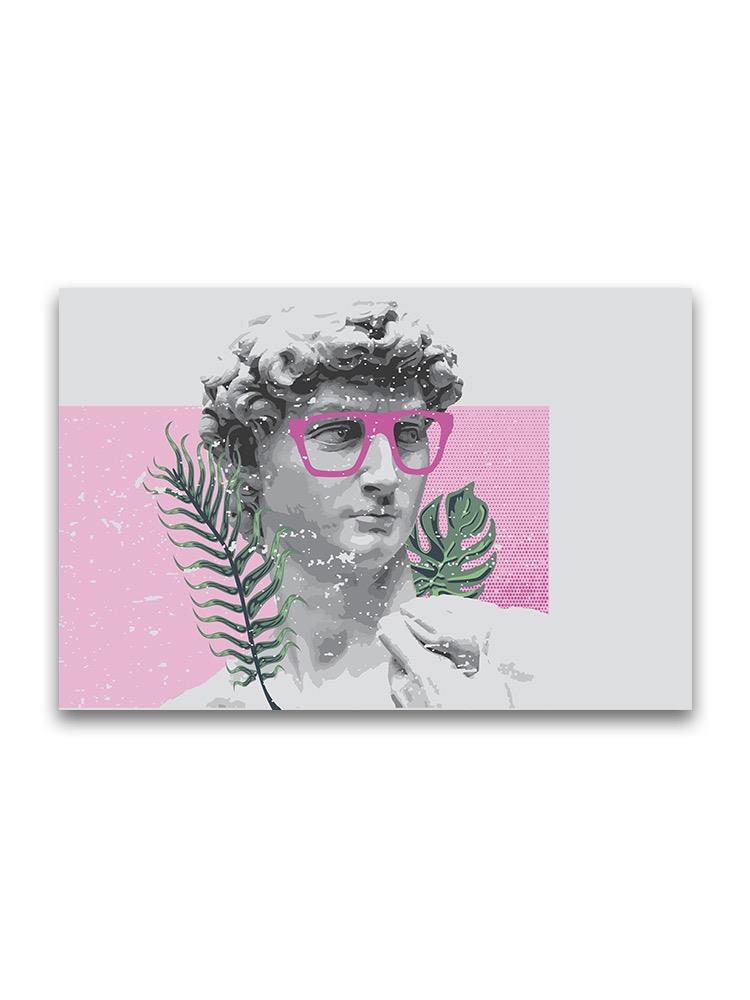 David Sculptutre With Glasses Poster -Image by Shutterstock