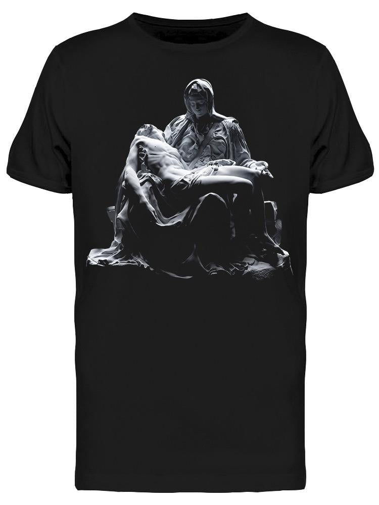 Pieta Statue In Italy Graphic Tee Men's -Image by Shutterstock