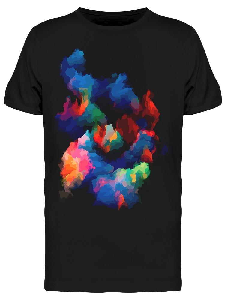 Bits Of Canvas Rainbow Tee Men's -Image by Shutterstock