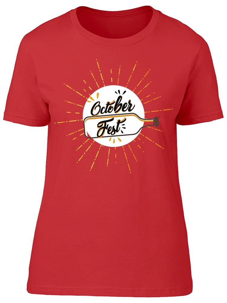 Oktoberfest Bottle Tee Women's -Image by Shutterstock