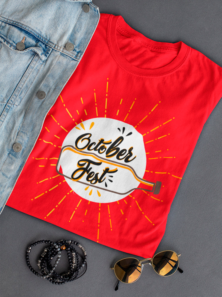 Oktoberfest Bottle Tee Women's -Image by Shutterstock