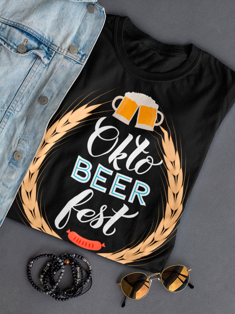 Okto Beer Fest Lettering Tee Women's -Image by Shutterstock