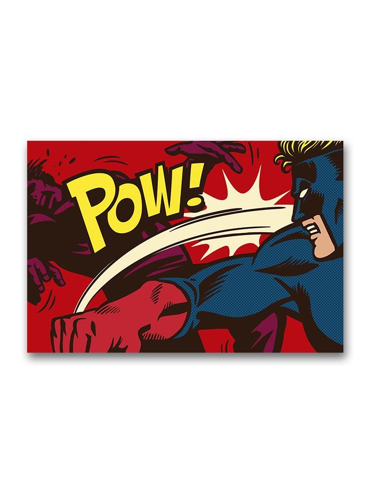 Comic Book Action Poster -Image by Shutterstock