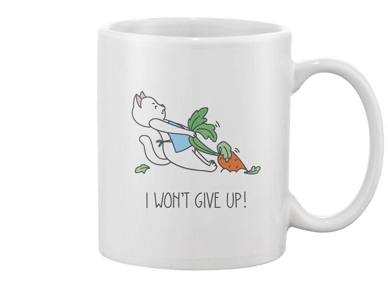 I Won't Give Up! Mug -Image by Shutterstock